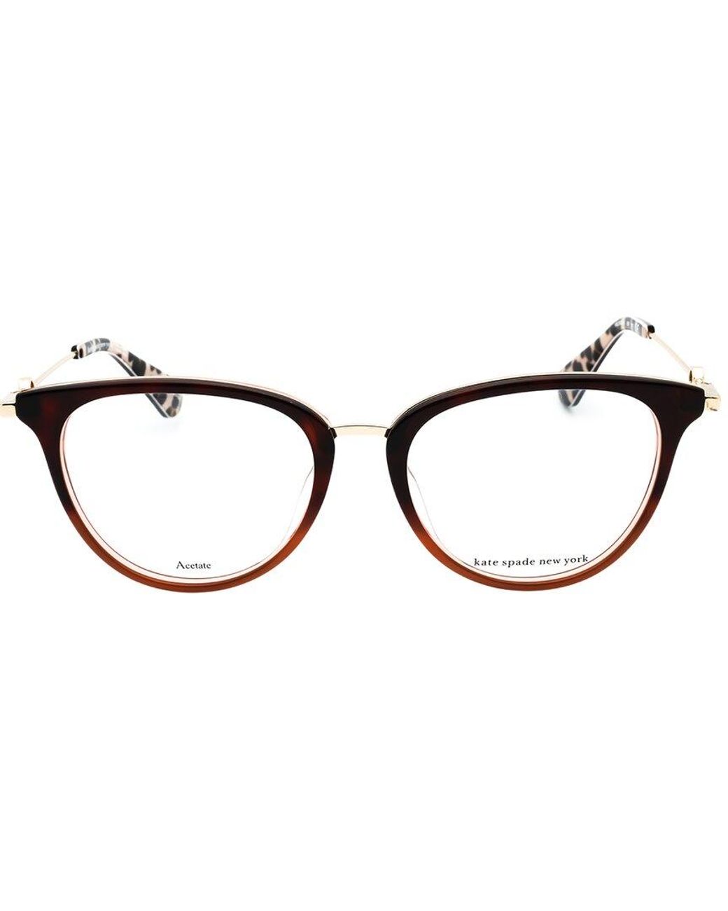 Kate Spade Brown Valencia/G 52Mm Optical Frames