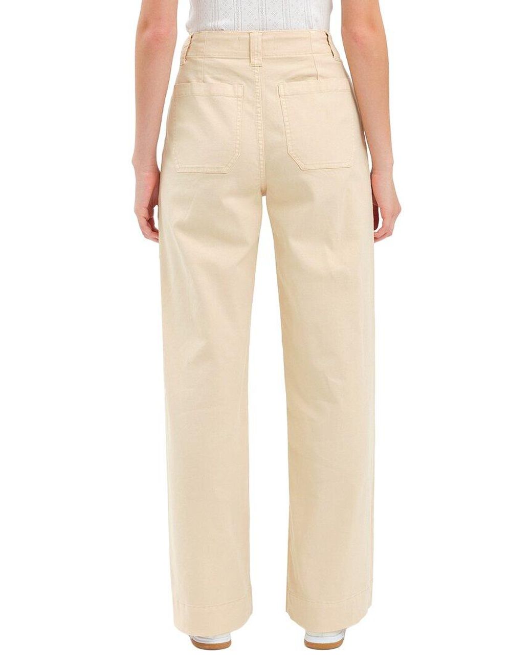 Daze Denim Natural Trooper Wide Leg Jean