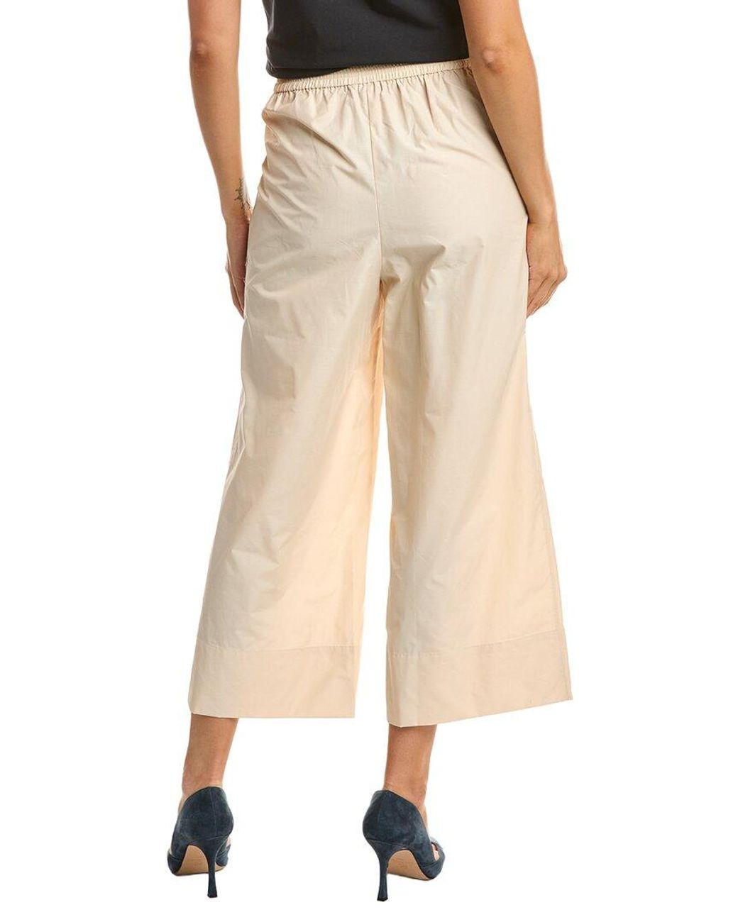 Natori Natural Techno Poplin Cropped Pant