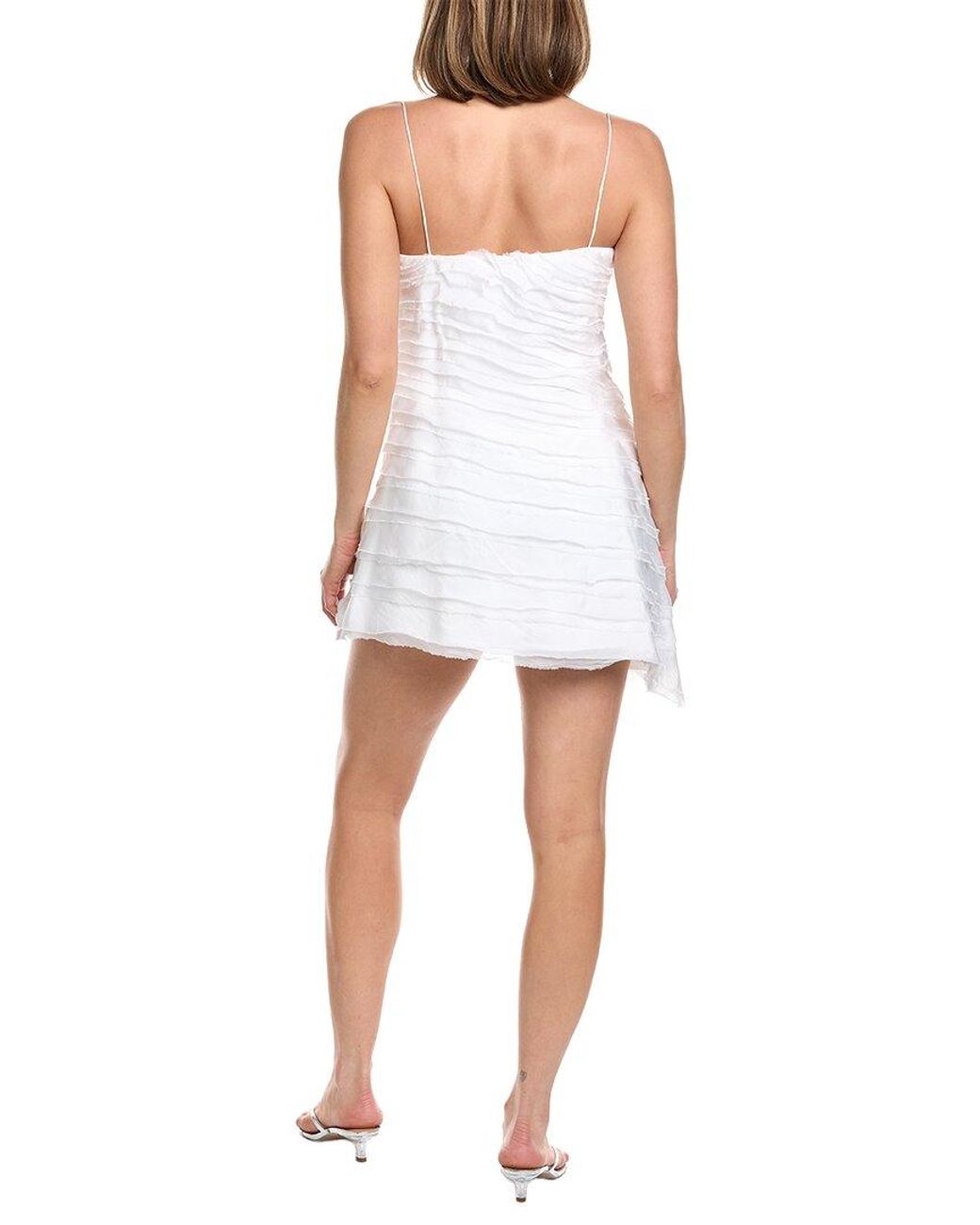 AMUR White Yealana Mini Dress