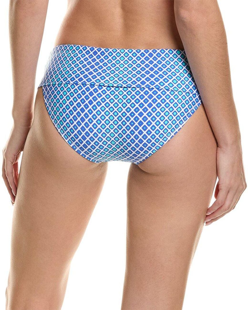 Helen Jon Blue Convertible Hipster Bikini Bottom