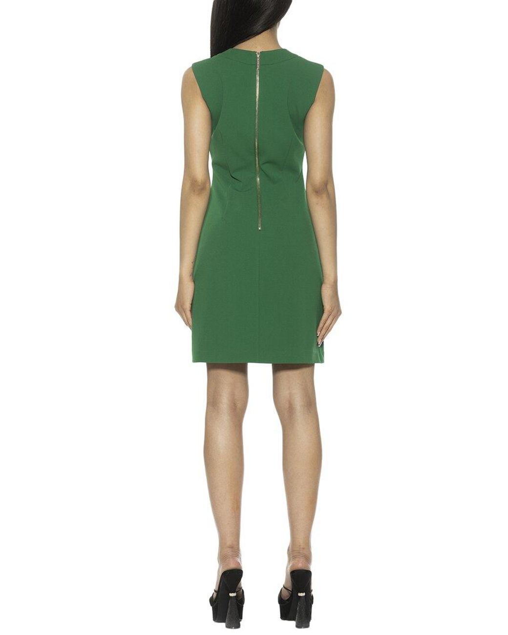 Alexia Admor Green Armani Shift Dress