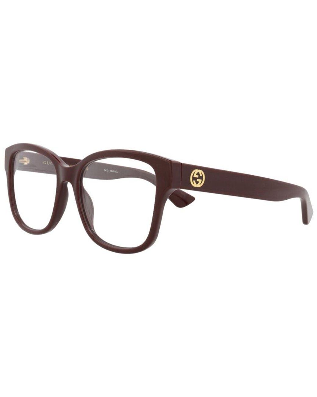 Gucci Brown 54Mm Optical Frames