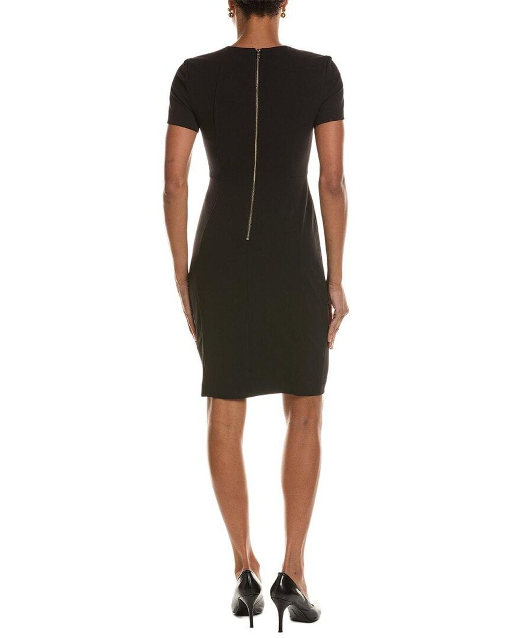 DKNY Black Sheath Dress