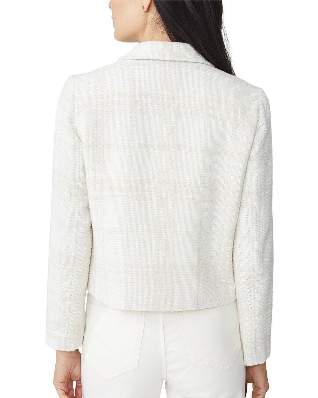 J.McLaughlin White Claudie Jacket