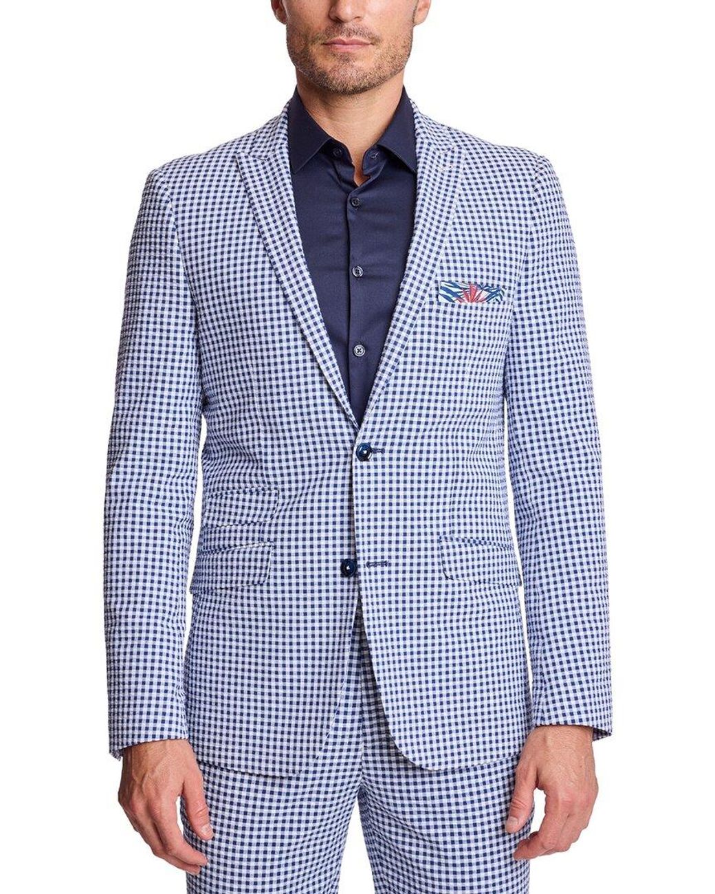 Paisley & Gray Blue Ashton Jacket for men