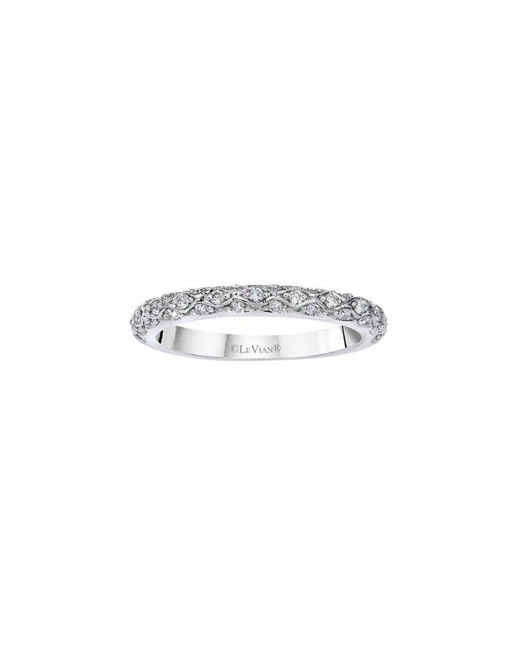 Le Vian White 14K 0.33 Ct. Tw. Diamond Half-Eternity Ring