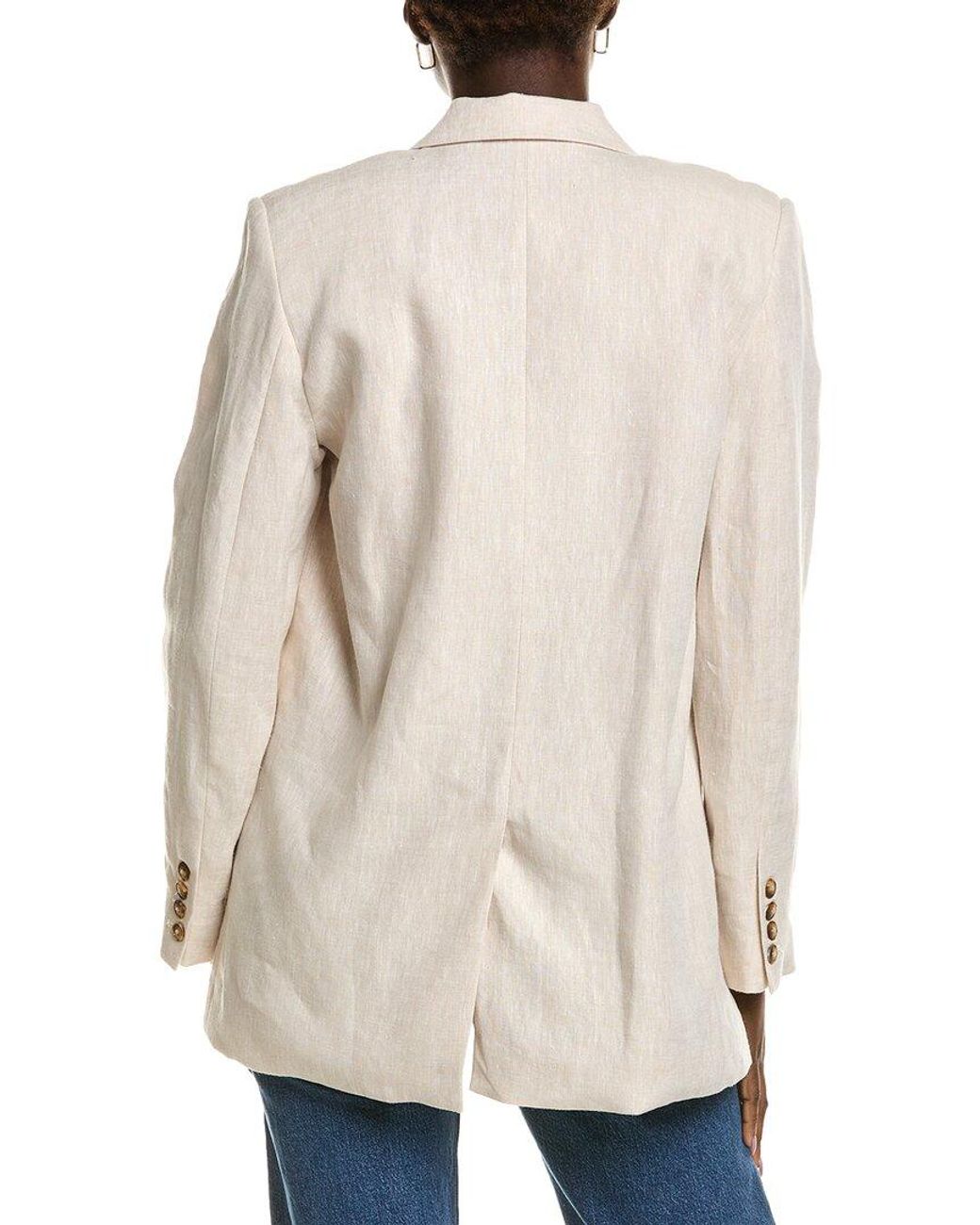 Emerson Fry Natural Atelier Linen Blazer