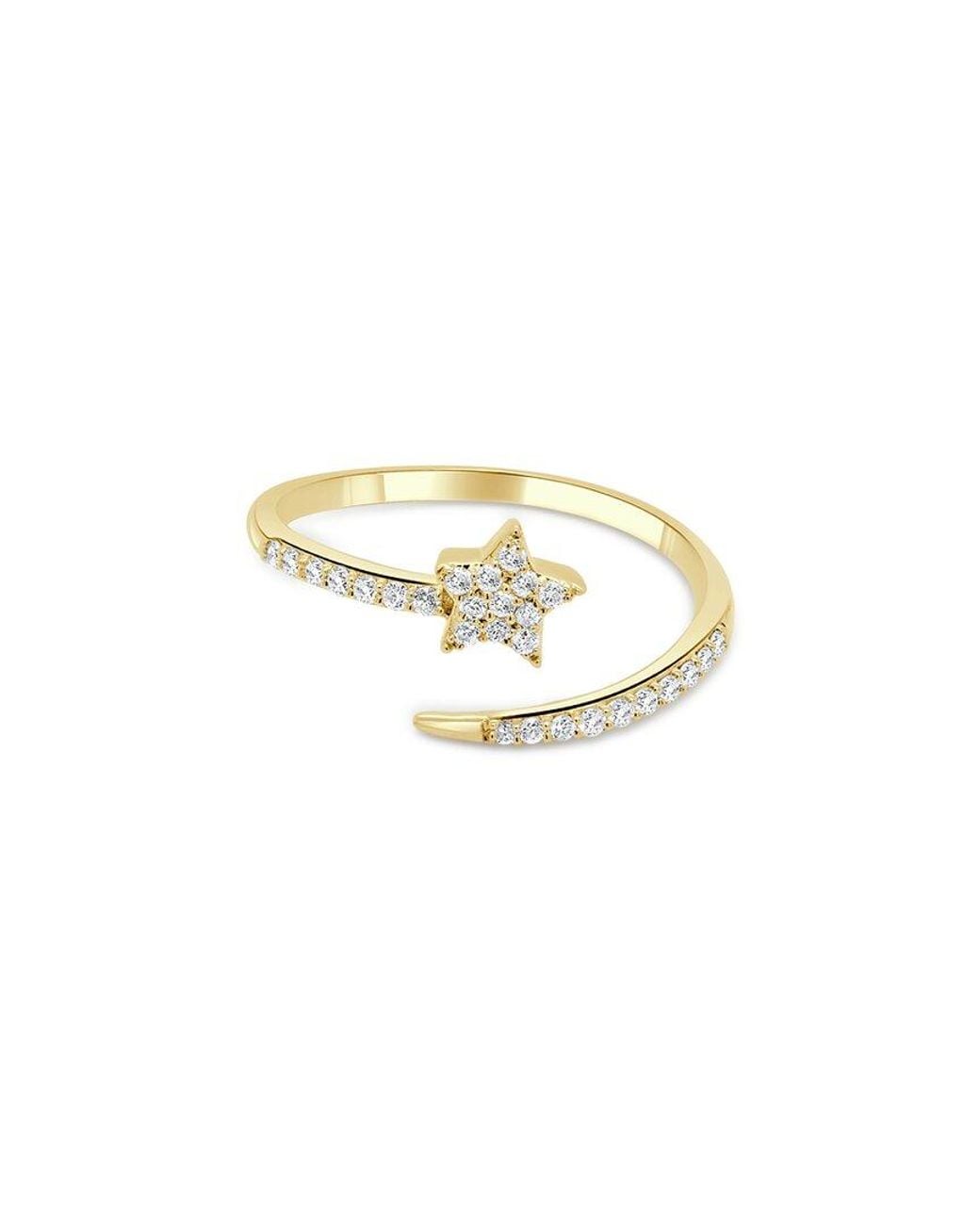 Sabrina Designs Metallic 14K 0.19 Ct. Tw. Diamond Wrap Star Ring