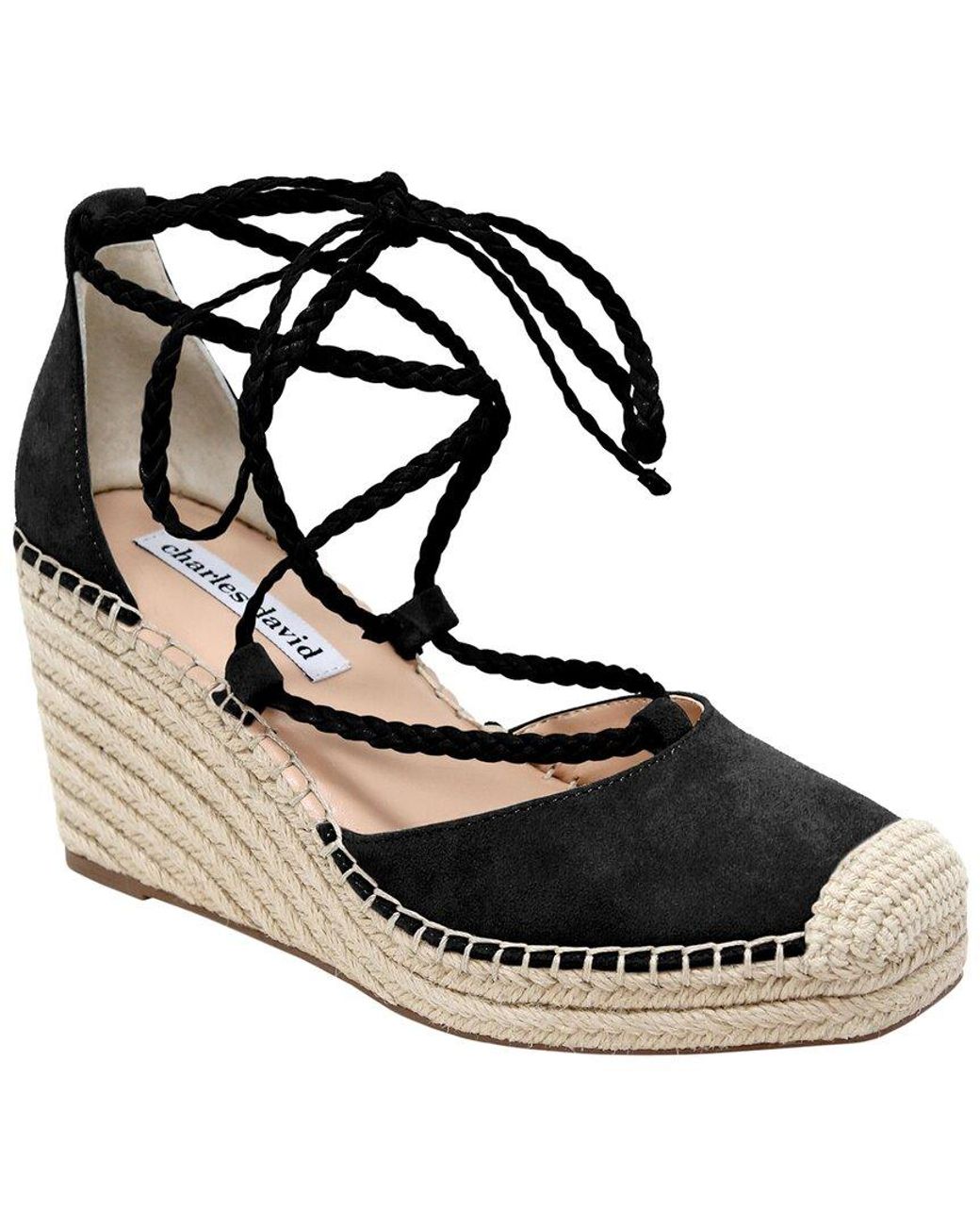 Charles David Black Gracie Sandal
