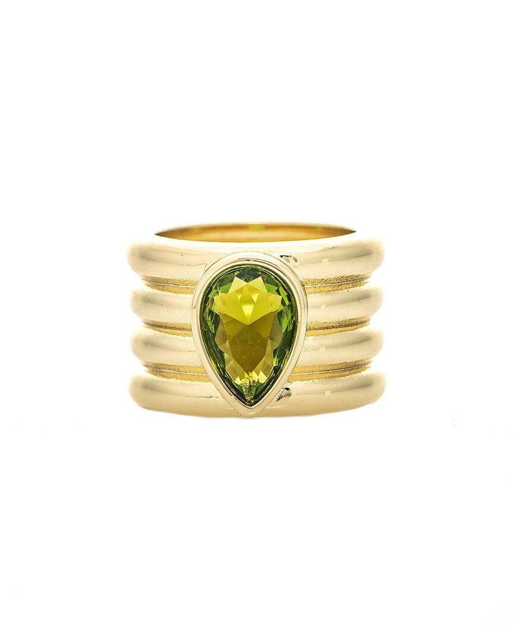 Rivka Friedman Metallic 18K Plated Stackable Ring