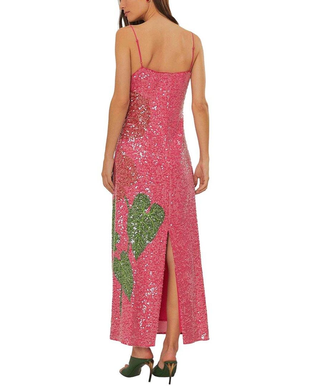Farm Rio Pink Maxi Dress