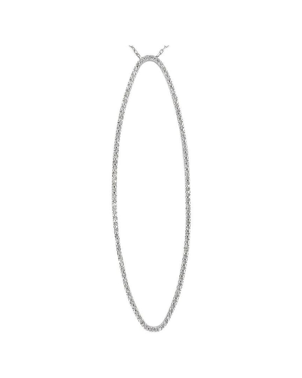 Diamond Select Cuts White 0.04 Ct. Tw. Diamond Necklace