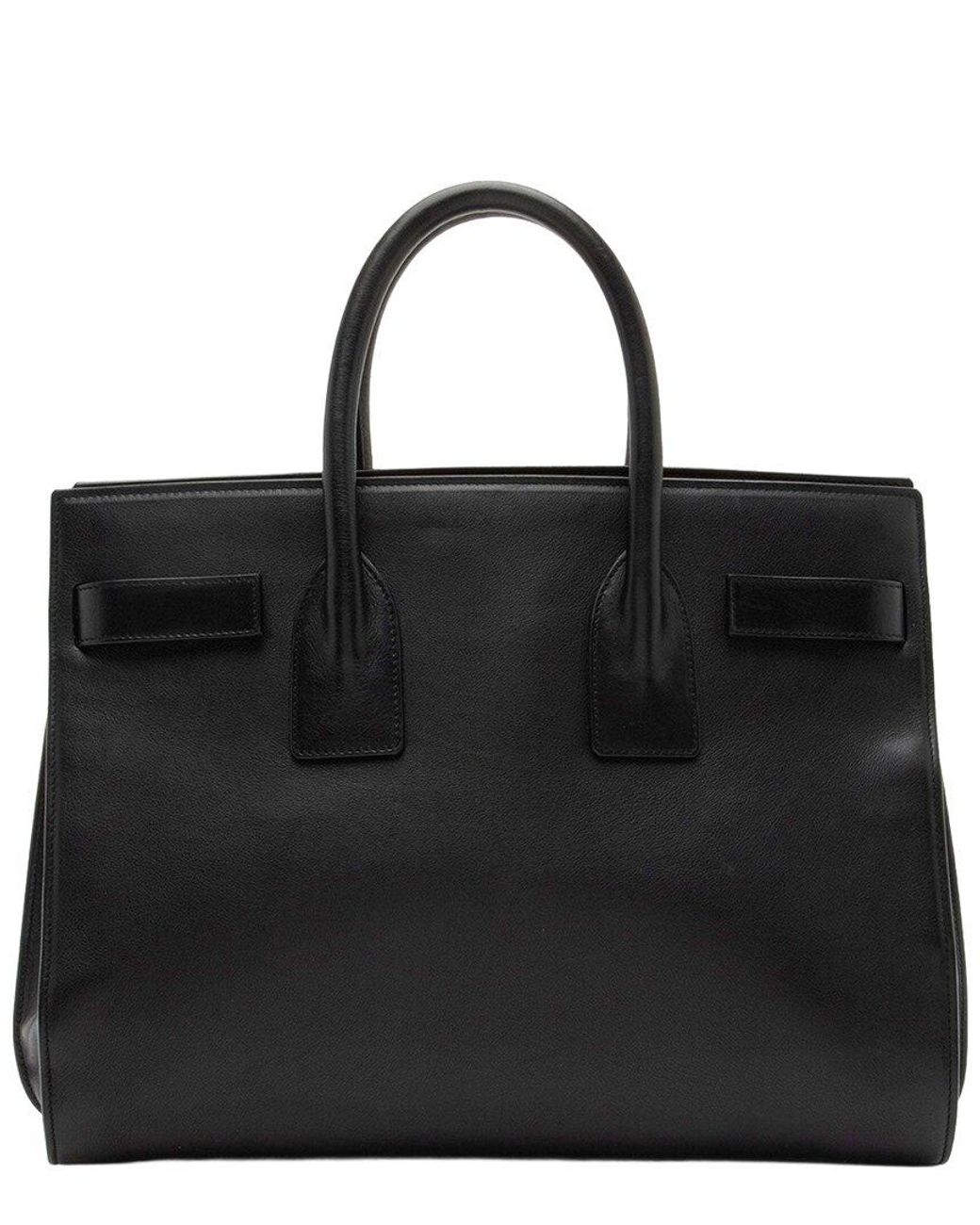 Saint Laurent Black Sac De Jour Small Tote (authentic Pre-loved)