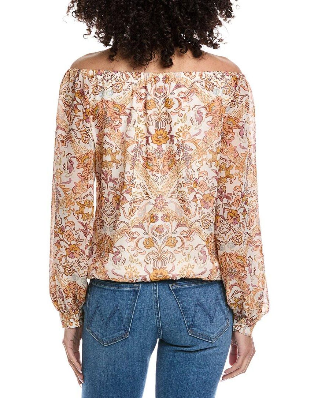 Vince Camuto Red Off-Shoulder Top