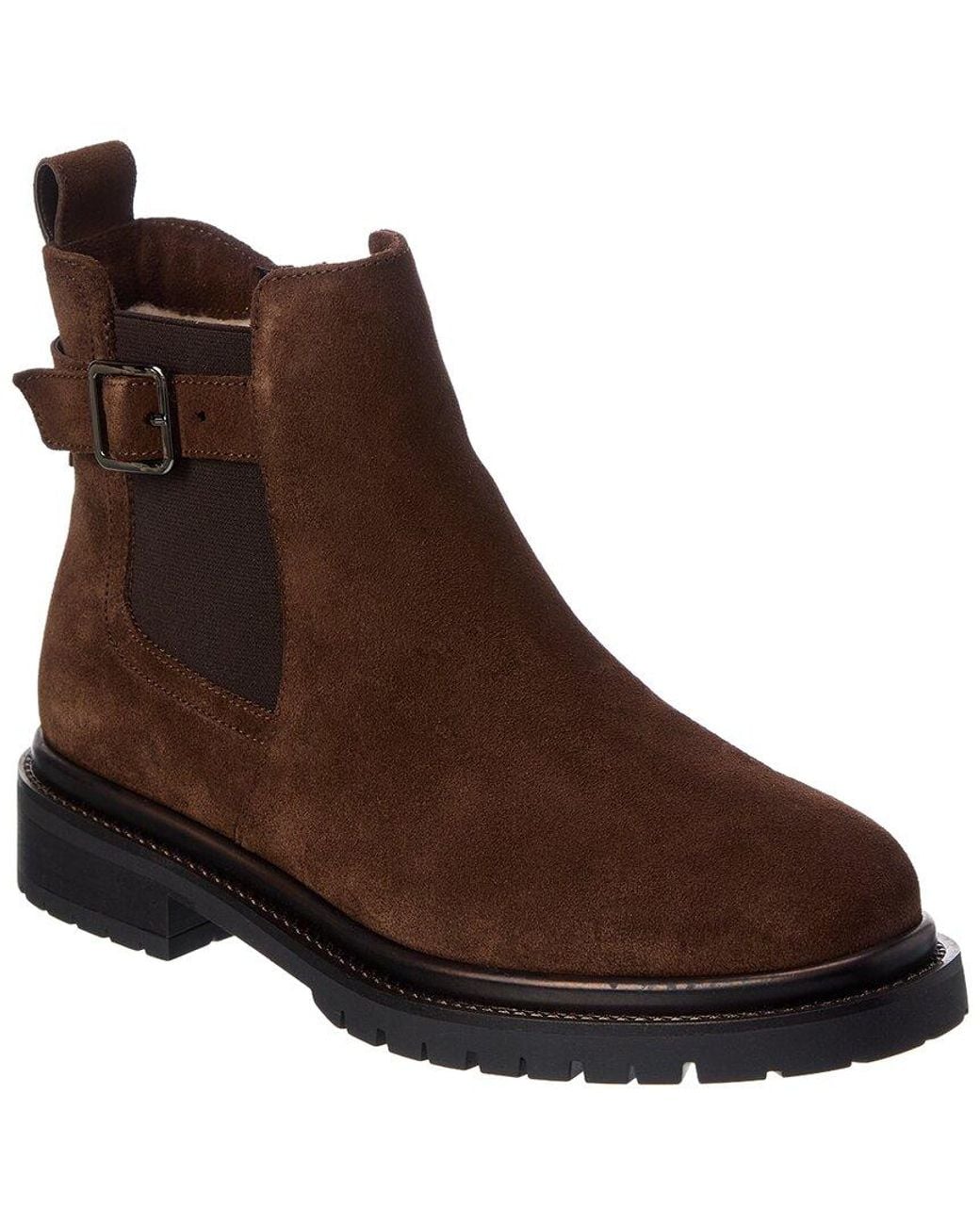 La Canadienne Brown Web Suede Boot