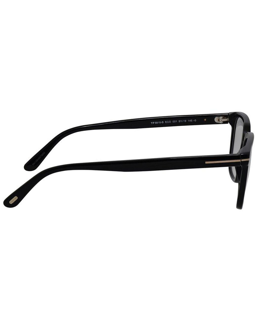 Tom Ford Black 5818-B 51Mm Optical Frames for men