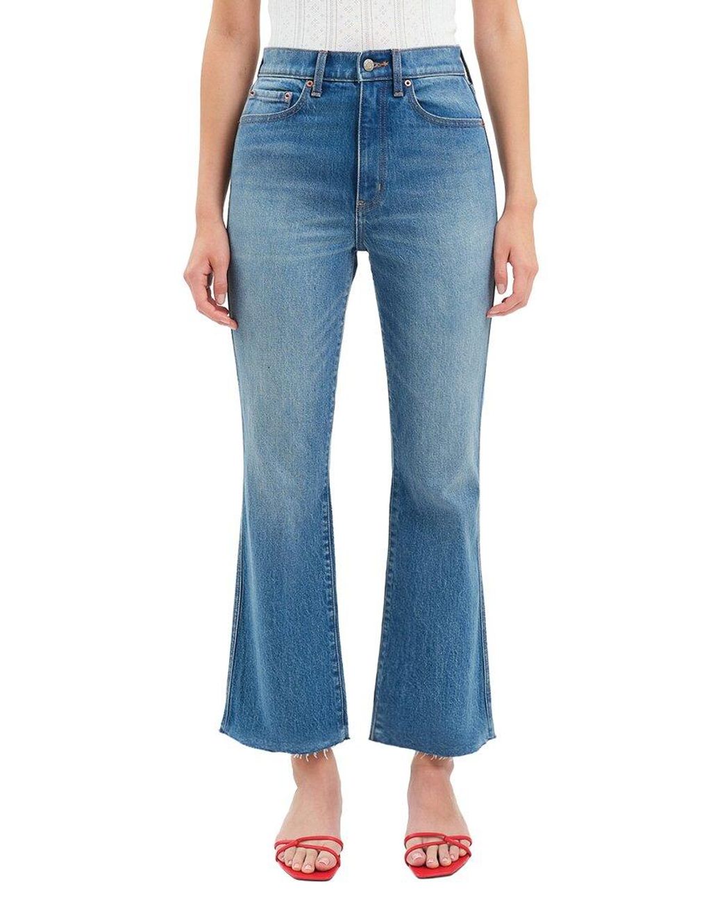 Daze Denim Blue Soho Vixen Ankle Flare Jean