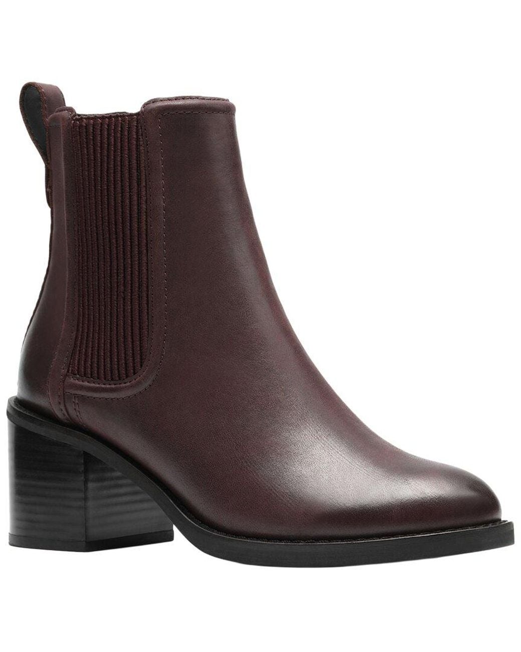 Clarks Brown Chamberly Top Leather Boot