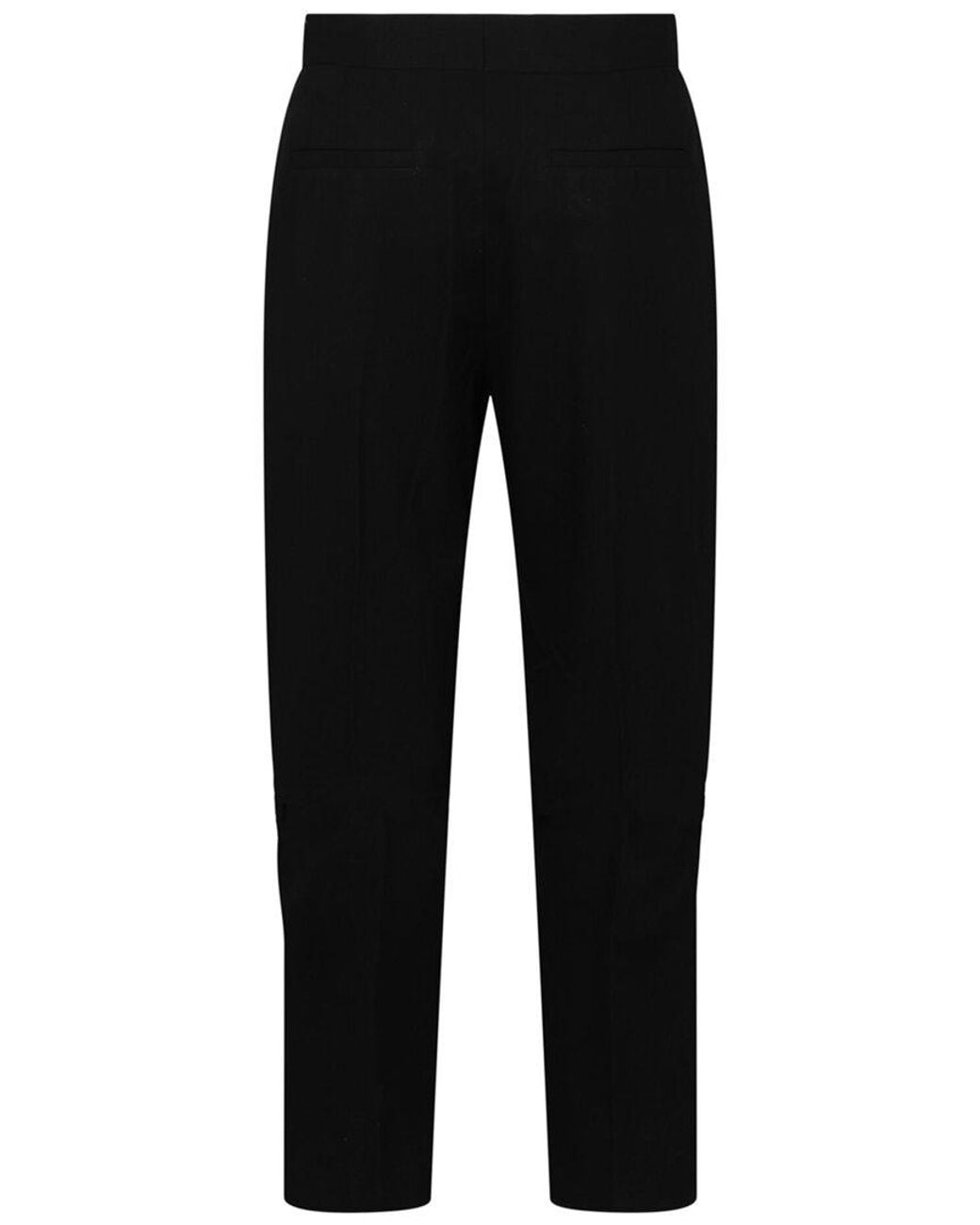 Givenchy Black Slim-Fit Tailored Wool Pant for men