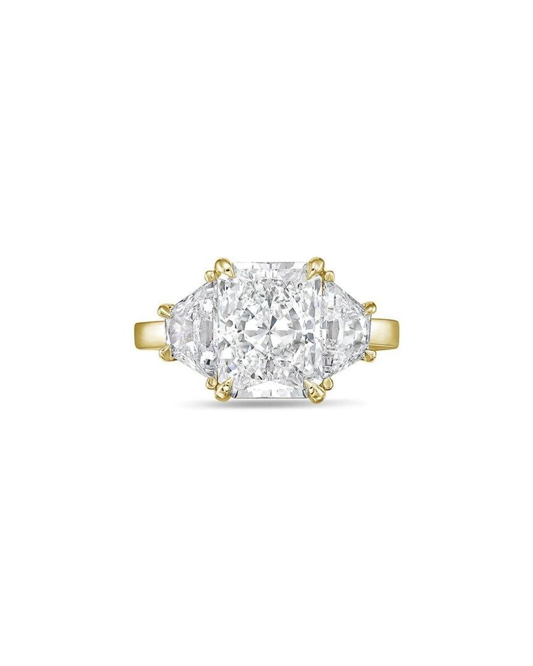 Diana M White 14K 11.00 Ct. Tw. Lab-Grown Diamond Ring