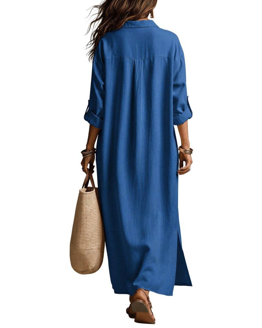 Olivia Taylor Blue Maxi Dress