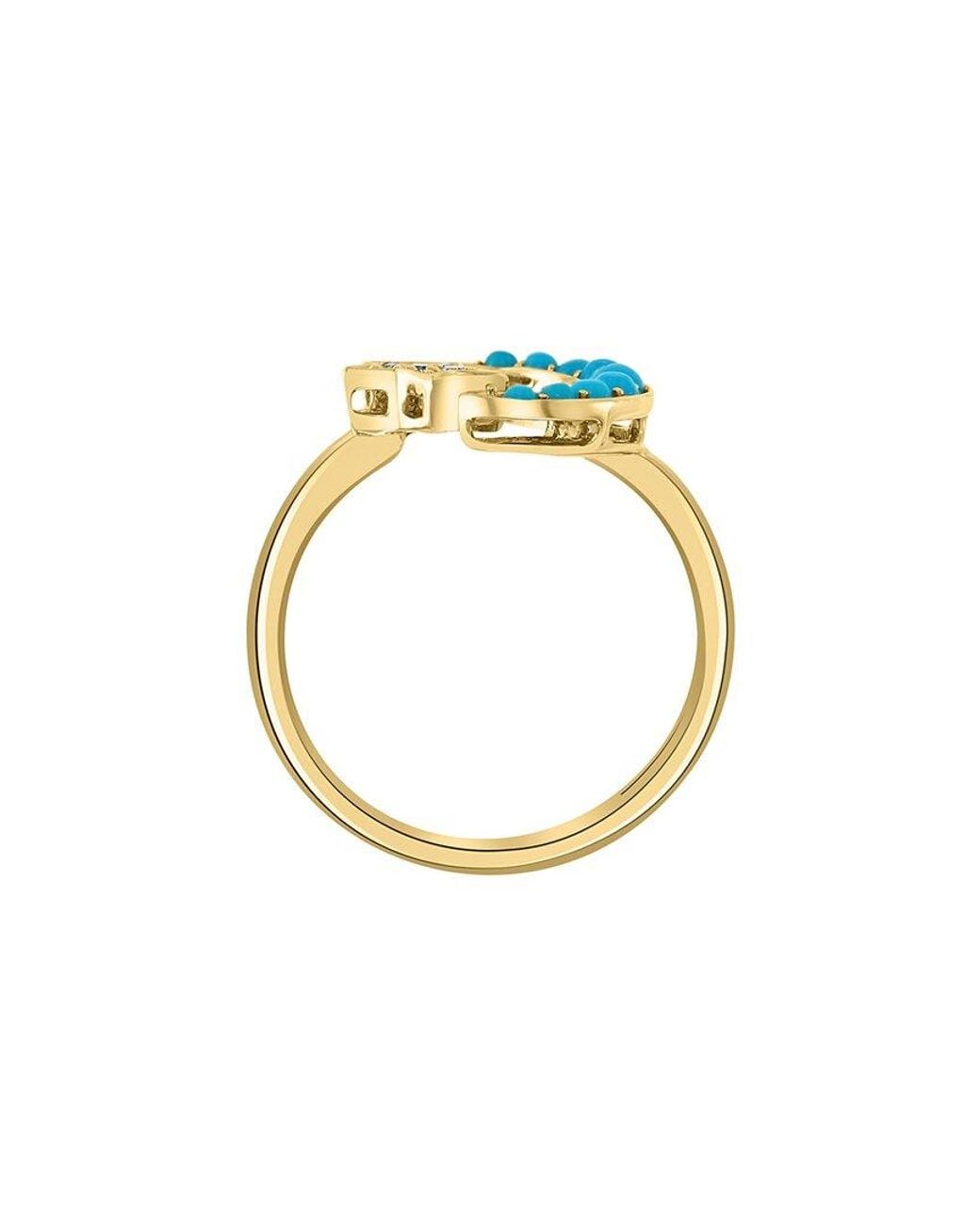 Effy Fine Jewelry Blue 14K 0.32 Ct. Tw. Diamond & Ring