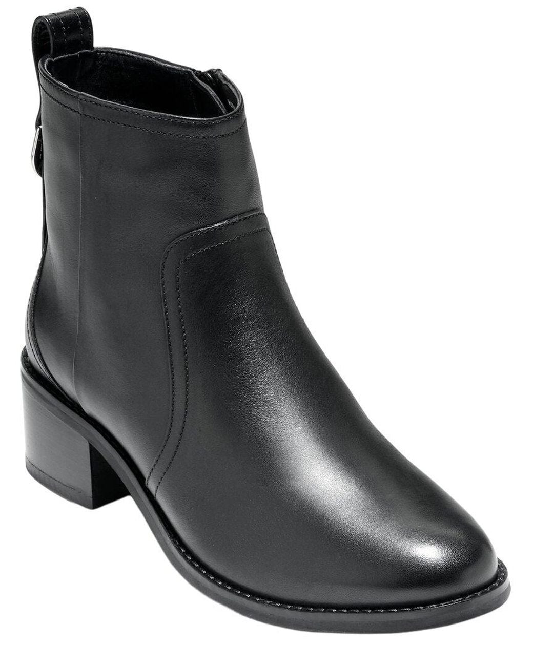 Cole Haan Black Haddie Leather Bootie