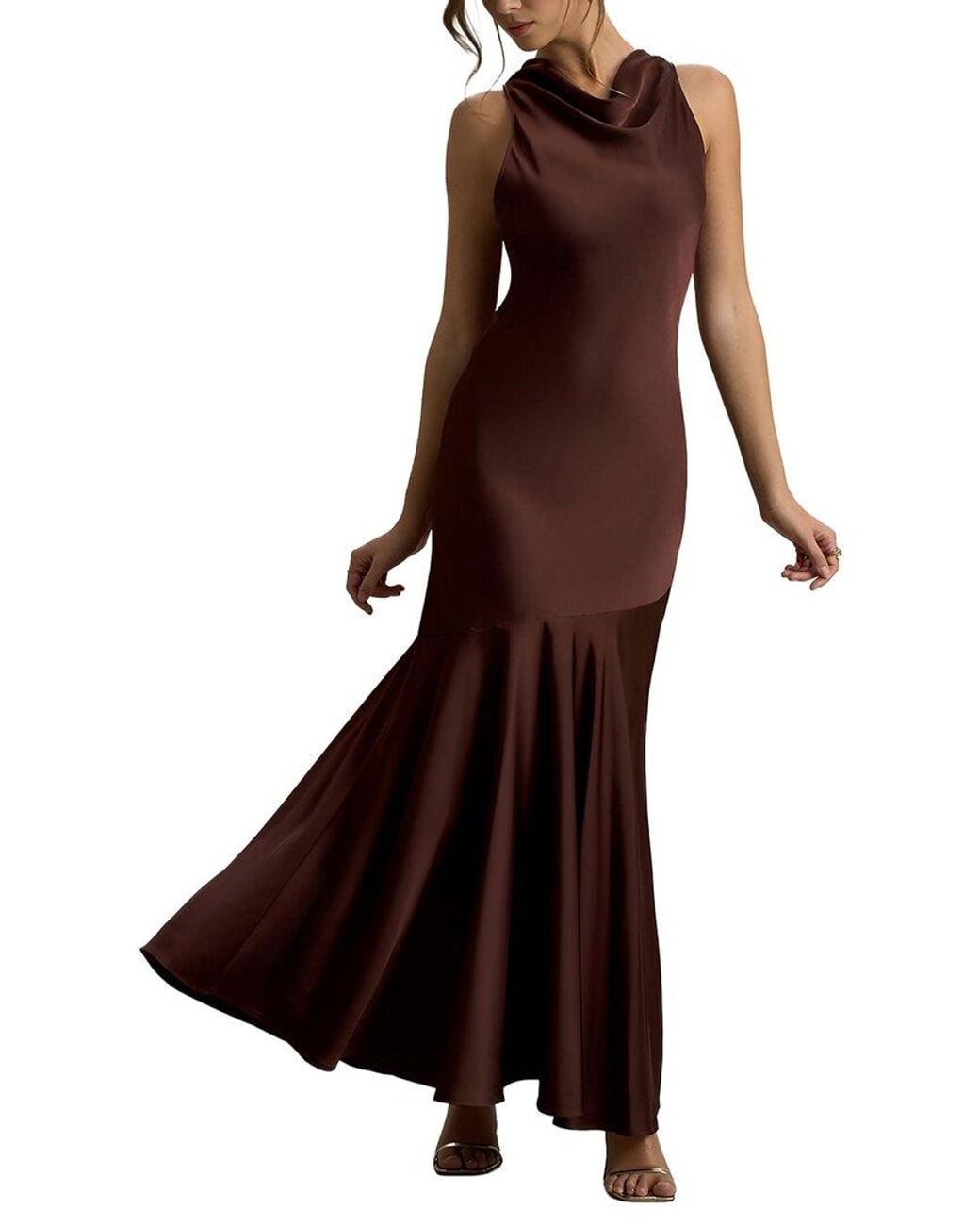 LOEY Brown Maxi Dress