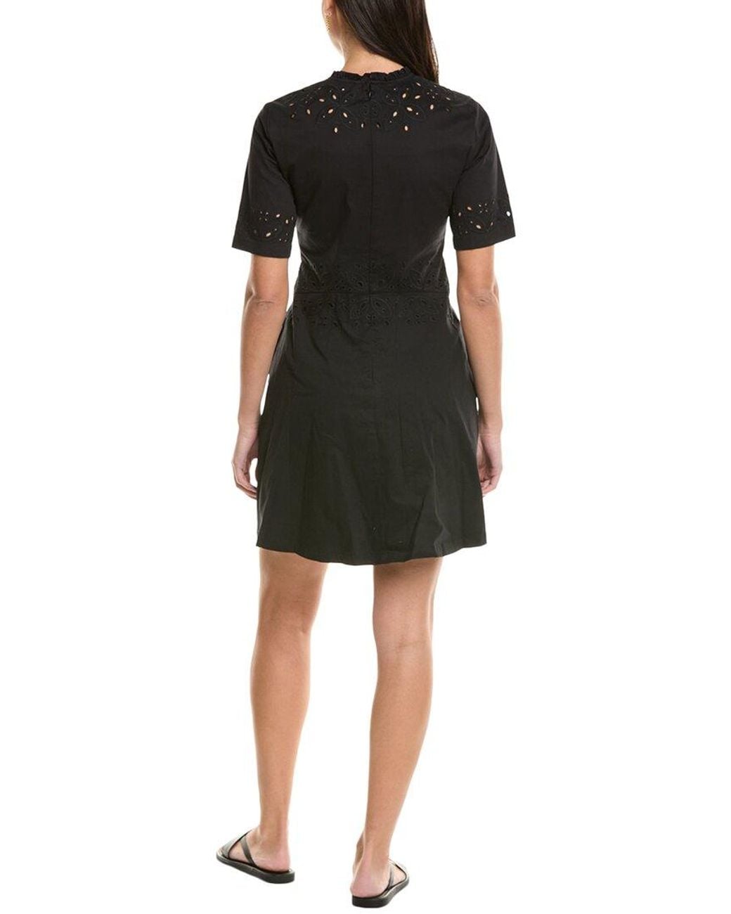 Shoshanna Black Hazel Mini Dress