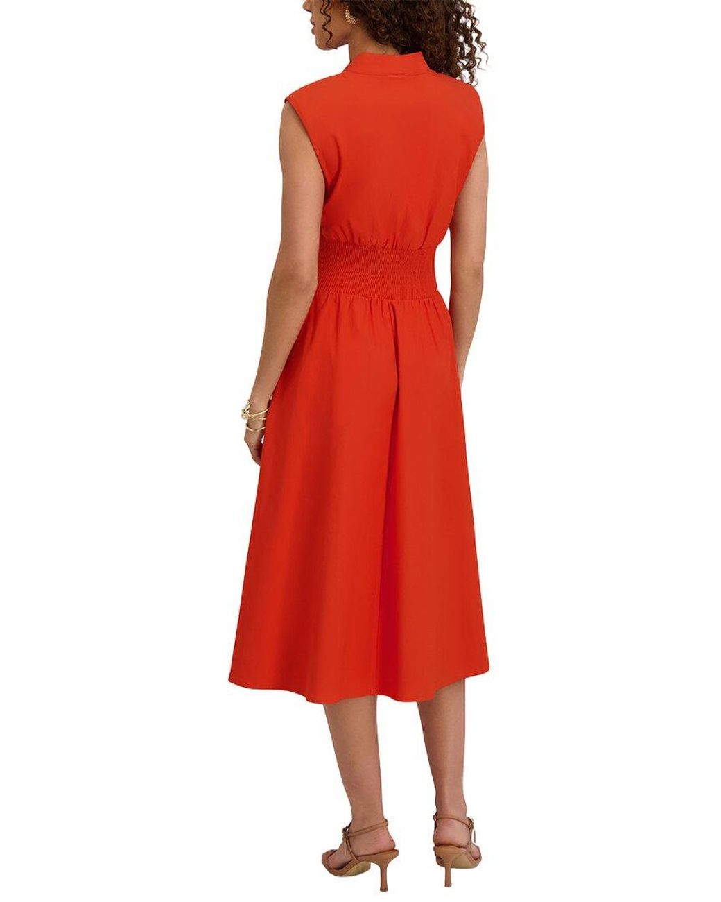 Kensie Red Midi Dress