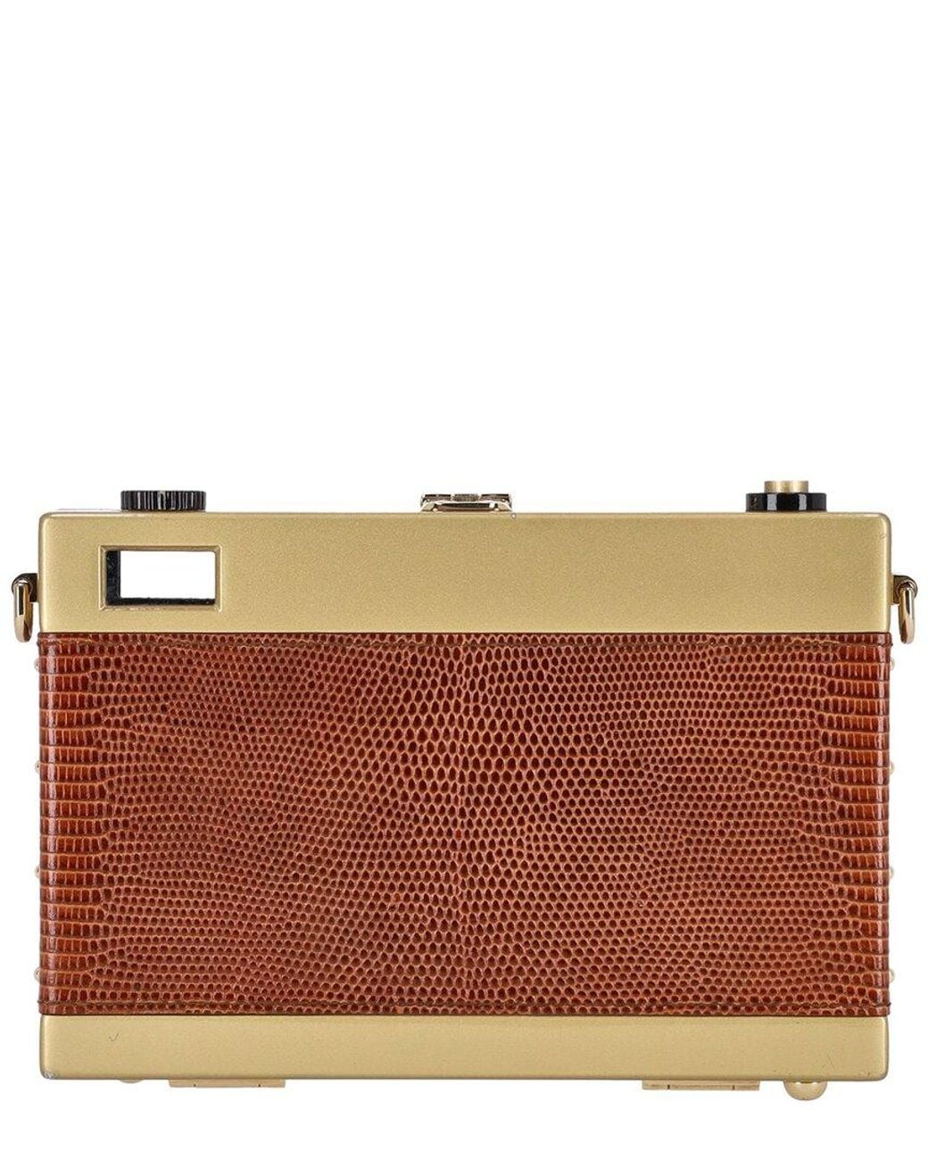 Dolce & Gabbana Brown Leather Camera Bag (Authentic Pre-Loved)