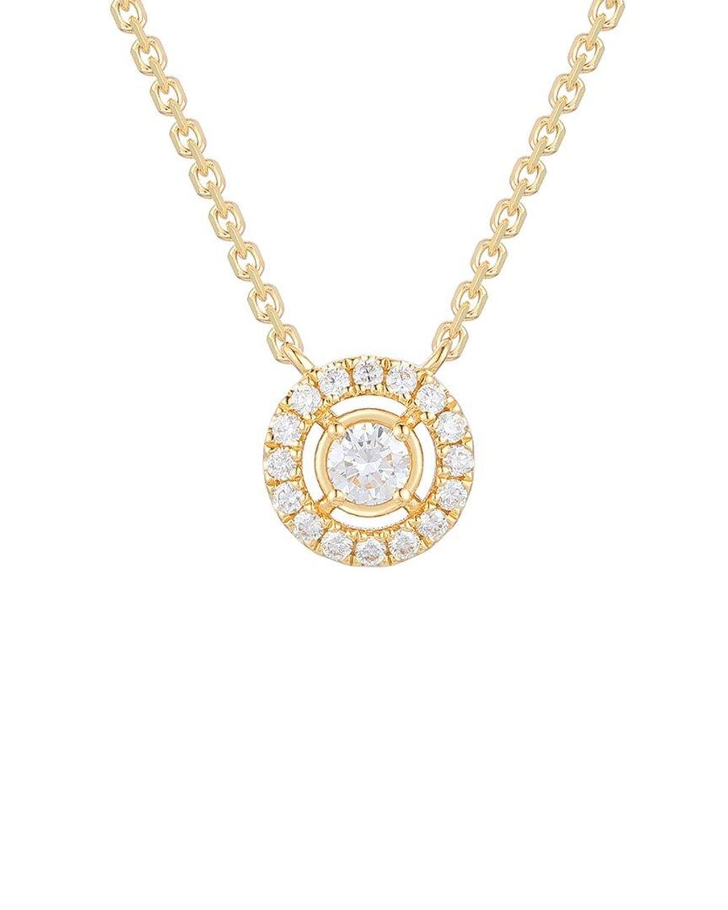 Gregg Ruth White 14K 0.25 Ct. Tw. Diamond Pendant