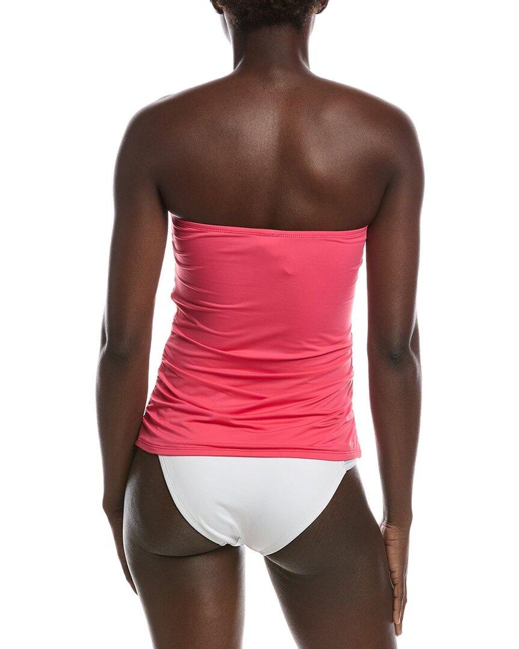 Tommy Bahama Swim Pearl Long Shirred Bandini