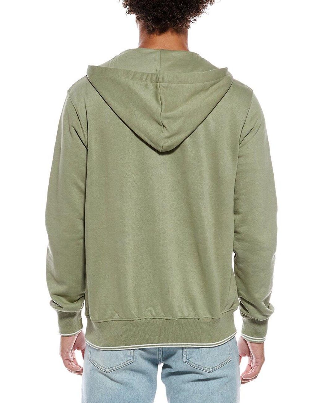 Polo Club St. Martin Green Felpa Con Zip Hoodie for men