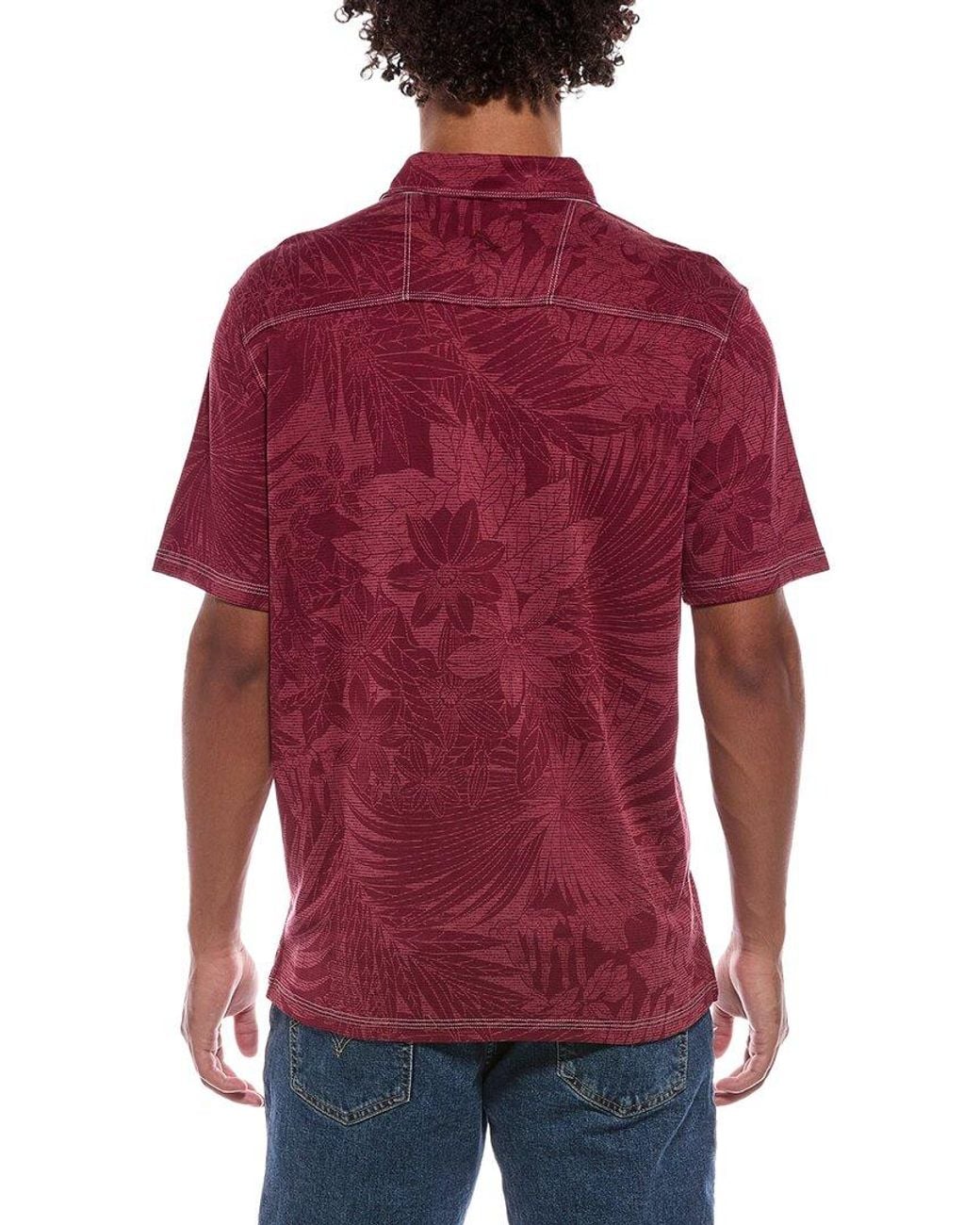 Tommy Bahama Red Sport Santiago Paradise Polo Shirt for men