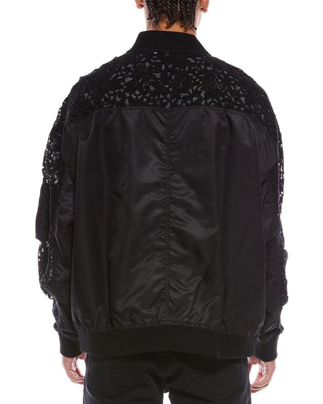 Valentino Black Giubbino Knit Jacket for men