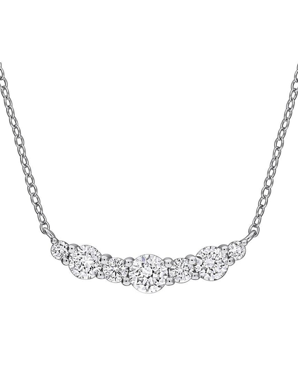 Created Forever Metallic 0.33 Ct. Tw. Lab-Grown Diamond Necklace