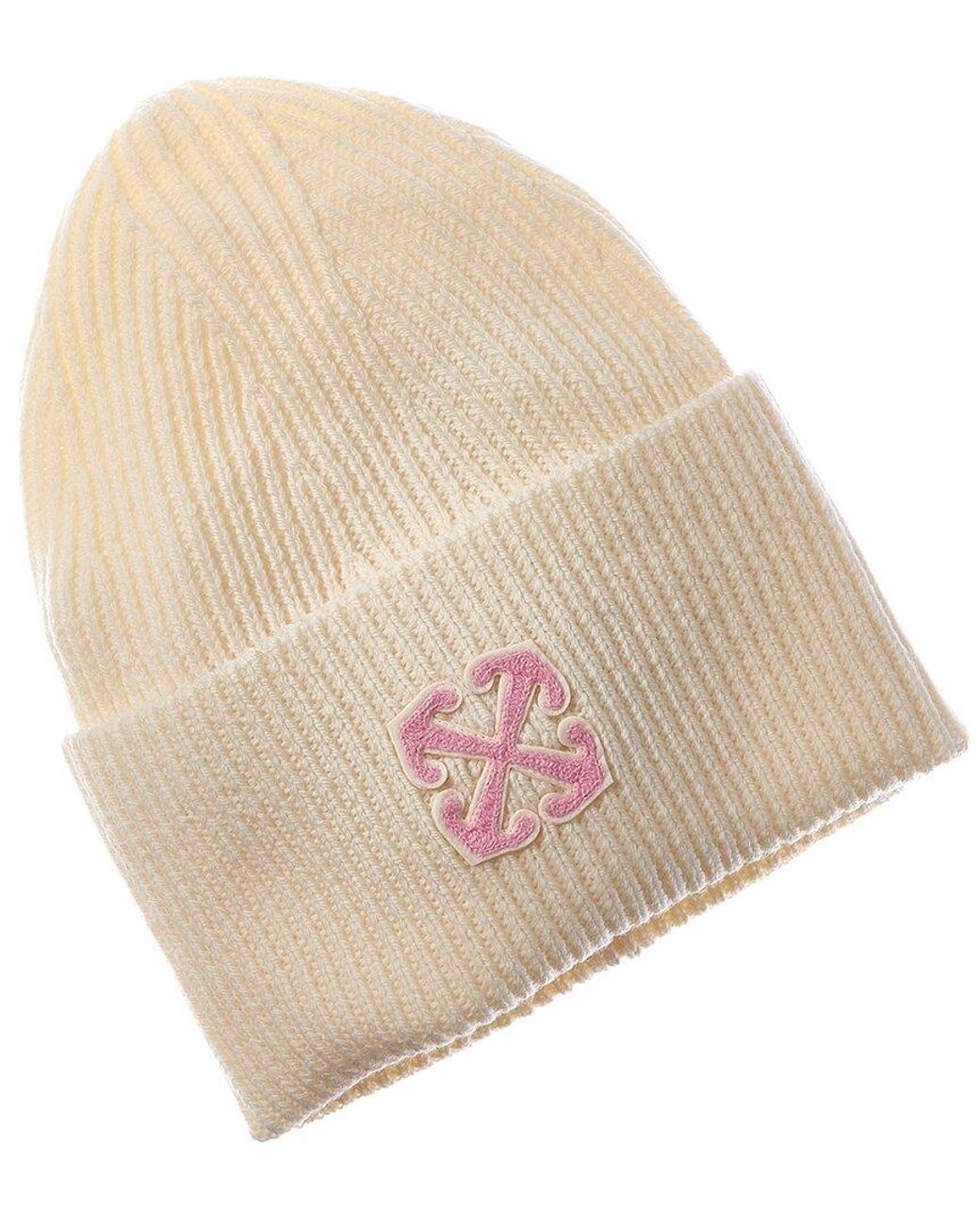 Off-White c/o Virgil Abloh Natural Off- Arrow Wool Beanie