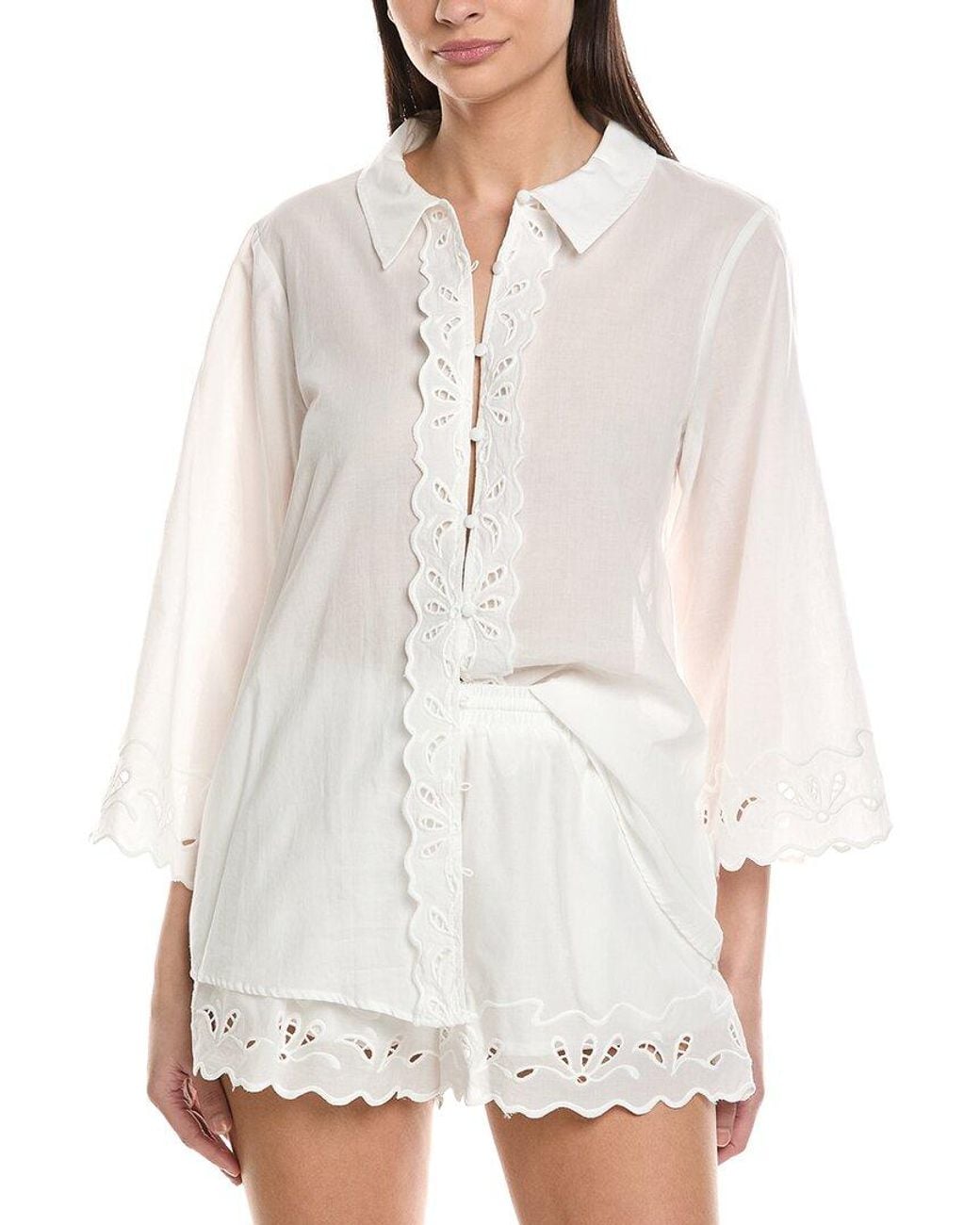 Bardot White Aleria Shirt