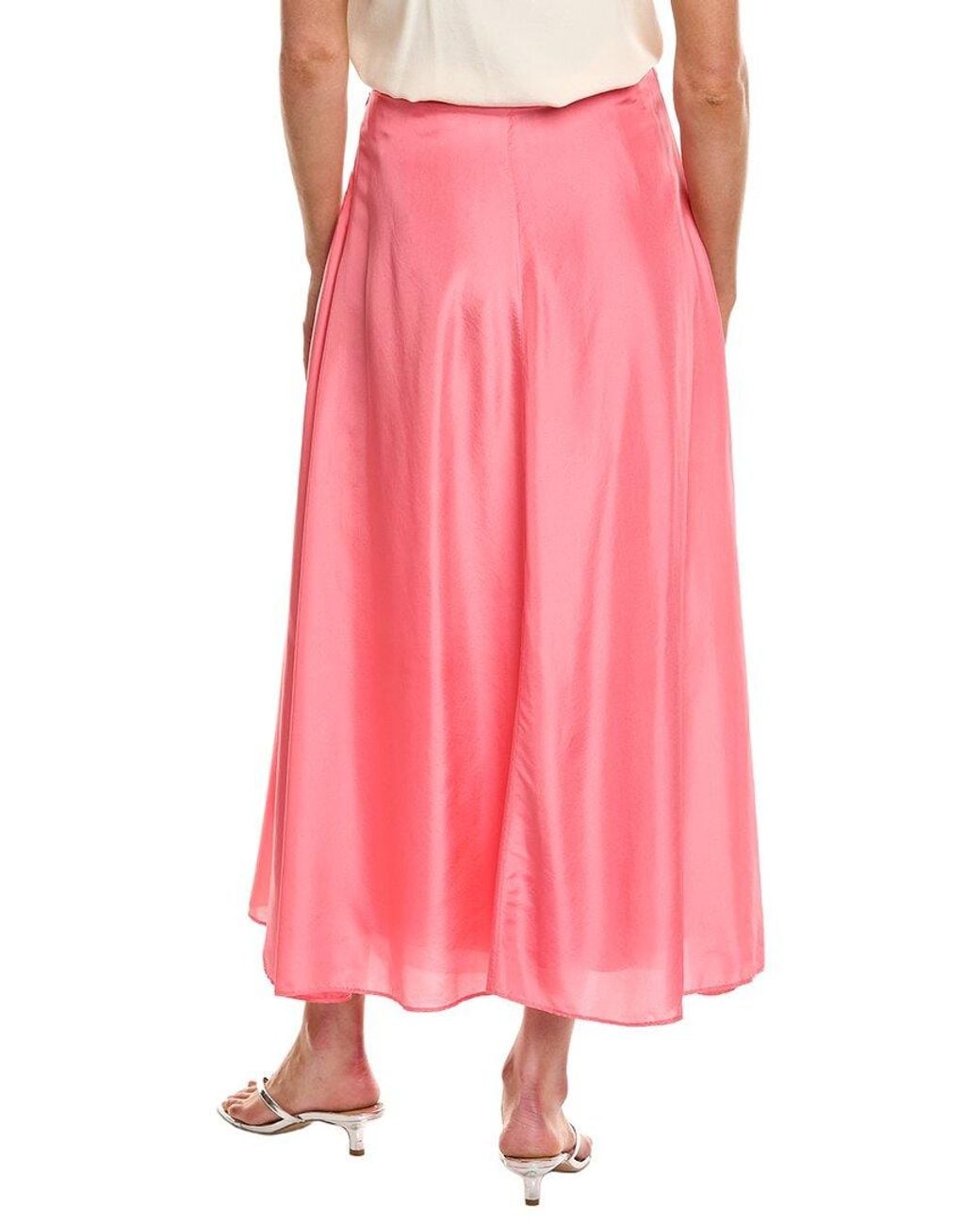 Forte_forte Pink Midi Skirt