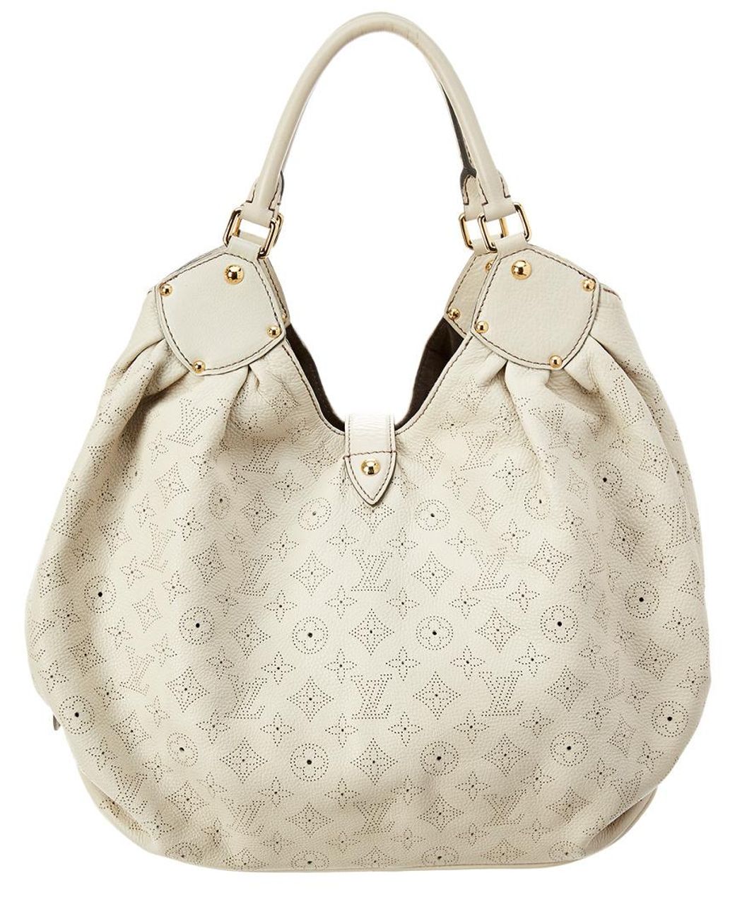 Louis Vuitton Mahina XXL Perforated Monogram Hobo Bag  Labellov  Buy and  Sell Authentic Luxury