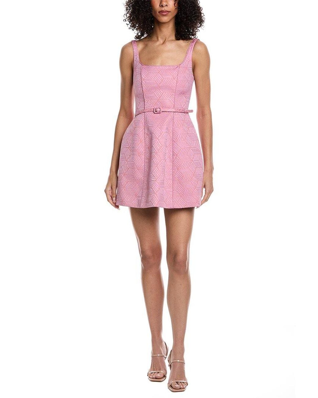 Alexis Pink Bijoux Mini Dress