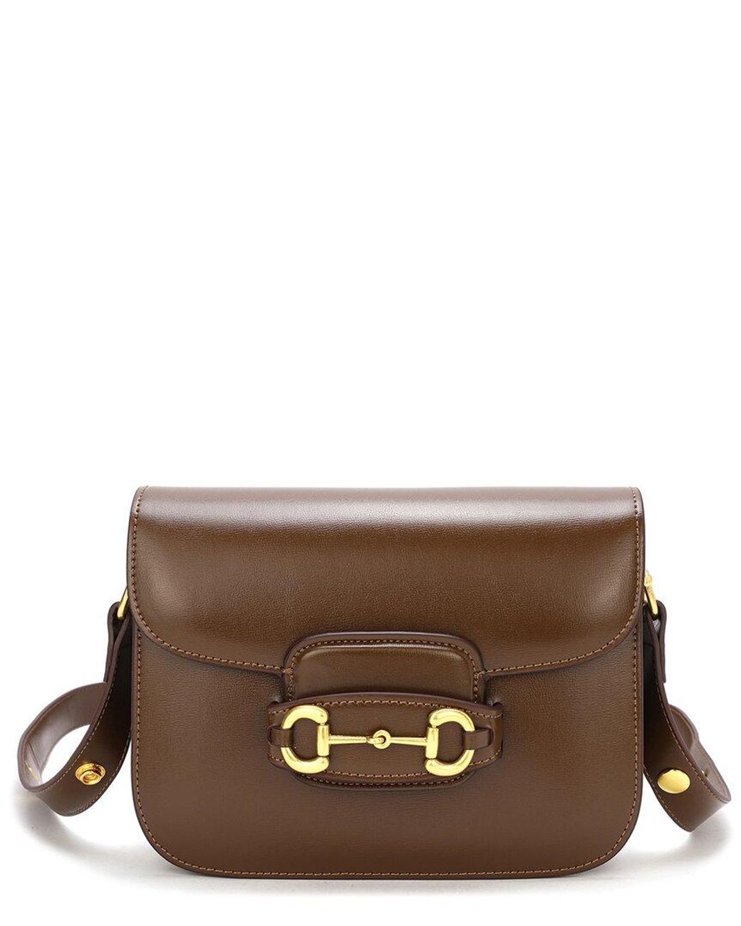 Tiffany & Fred Smooth Leather Fold-over Messenger Bag in Brown | Lyst