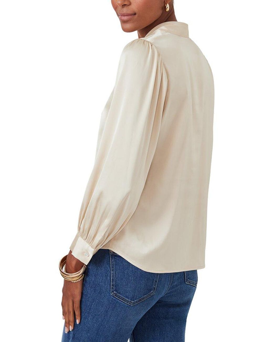 J.McLaughlin Natural Vienna Blouse