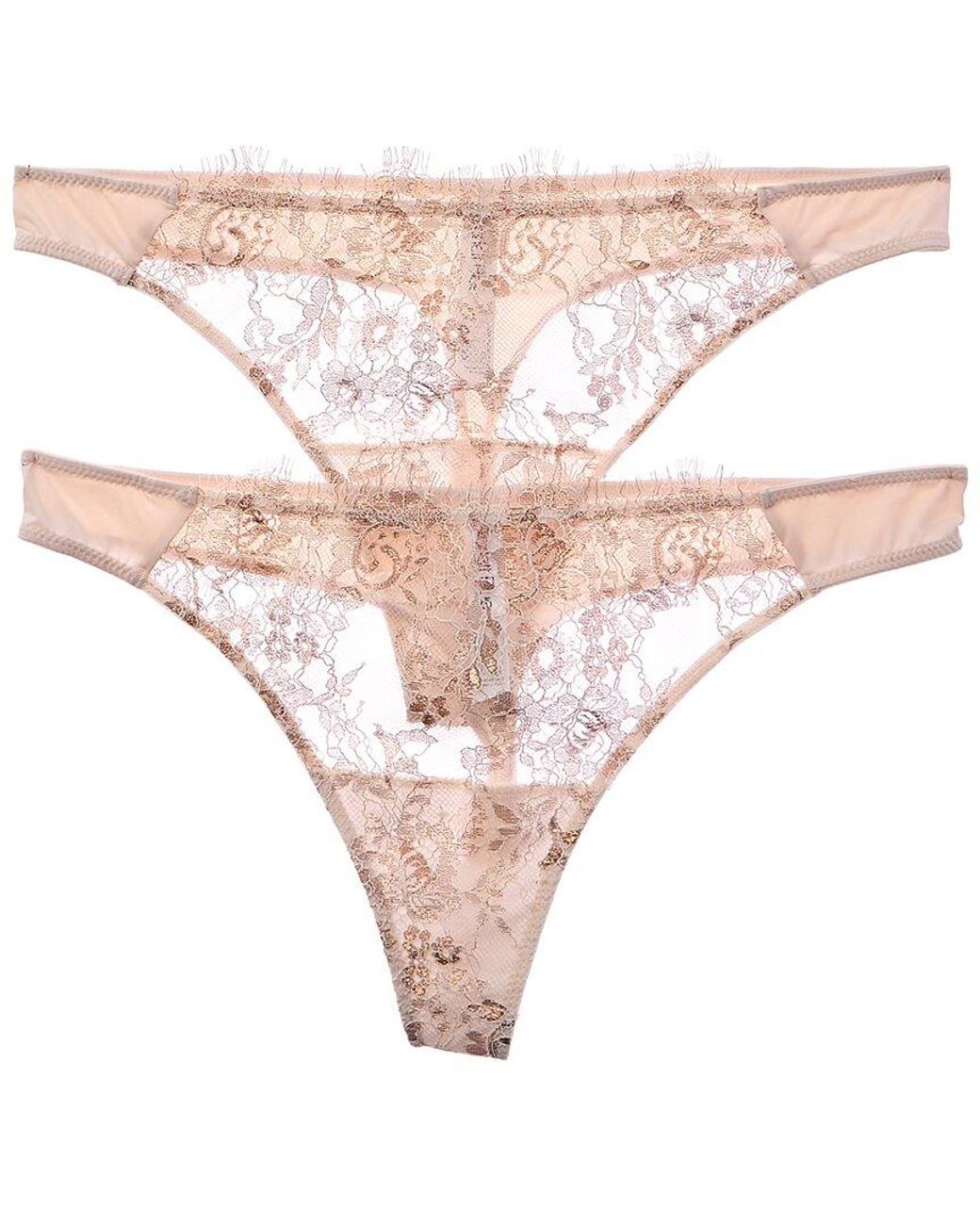 Skarlett Blue Natural 2Pk Entice Thong