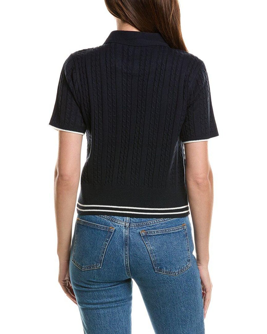 Nanette Lepore Black Knit Sweater