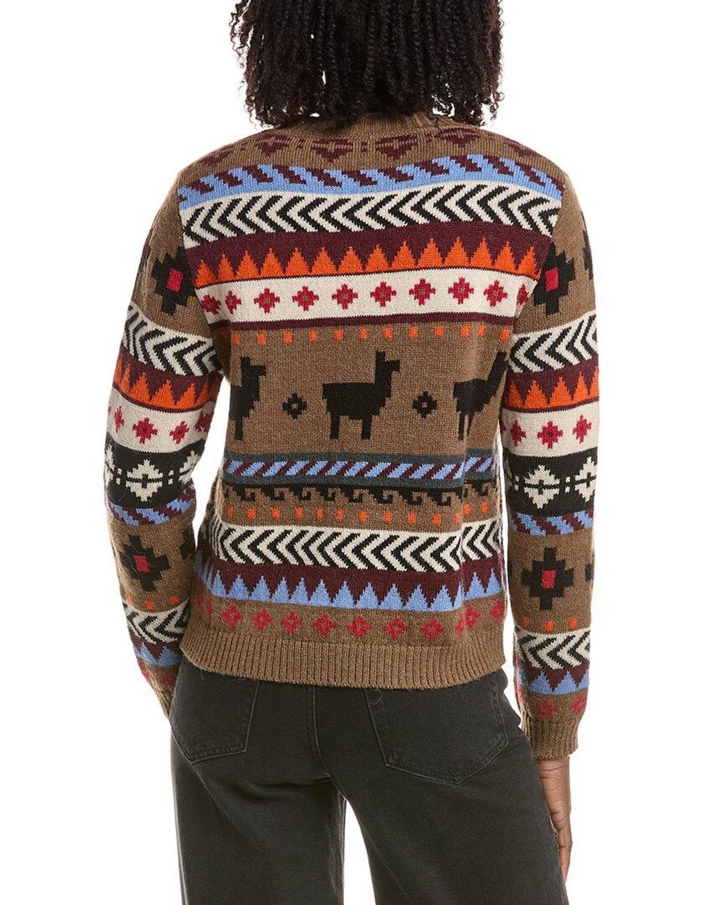 Max Mara Black Weekend Quirite Alpaca & Wool-Blend Sweater
