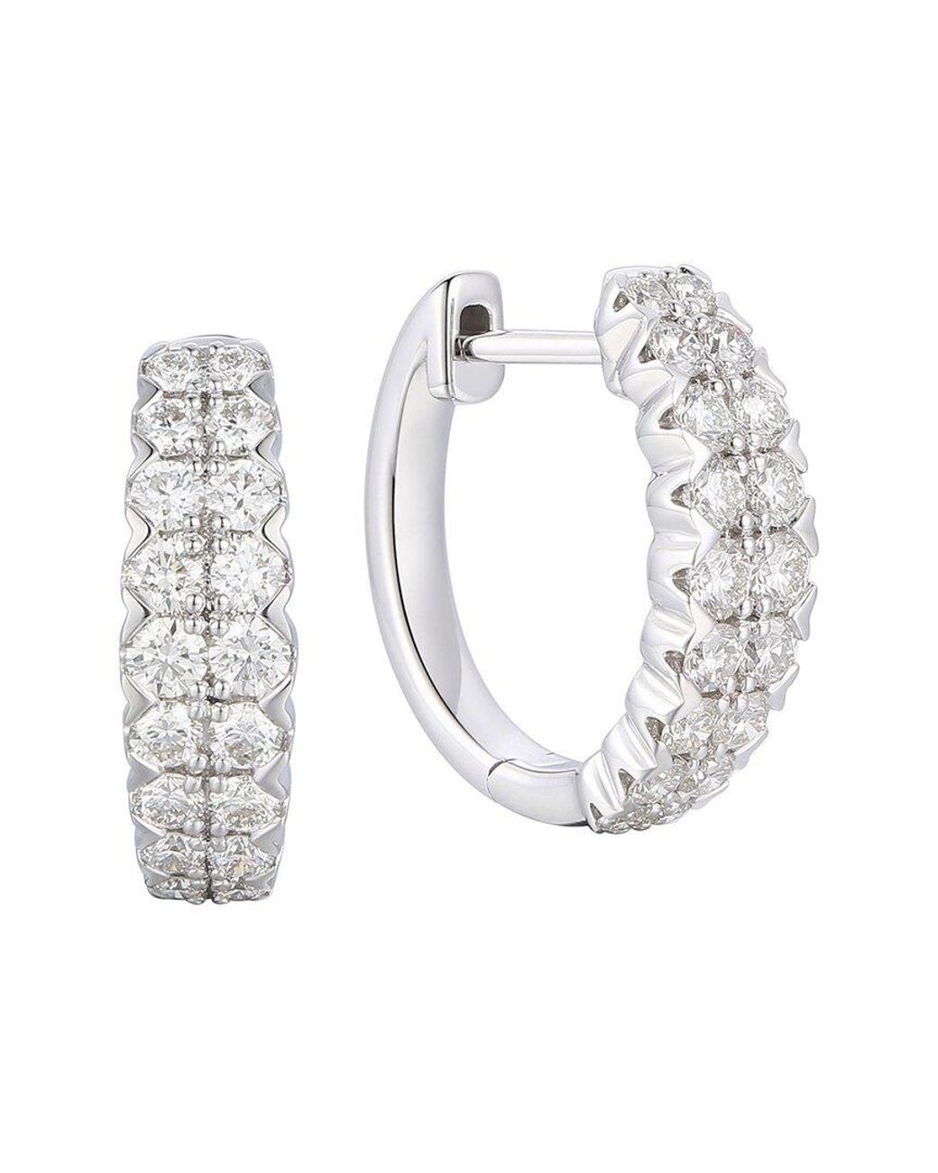 Gregg Ruth White 14K 1.03 Ct. Tw. Diamond Earring