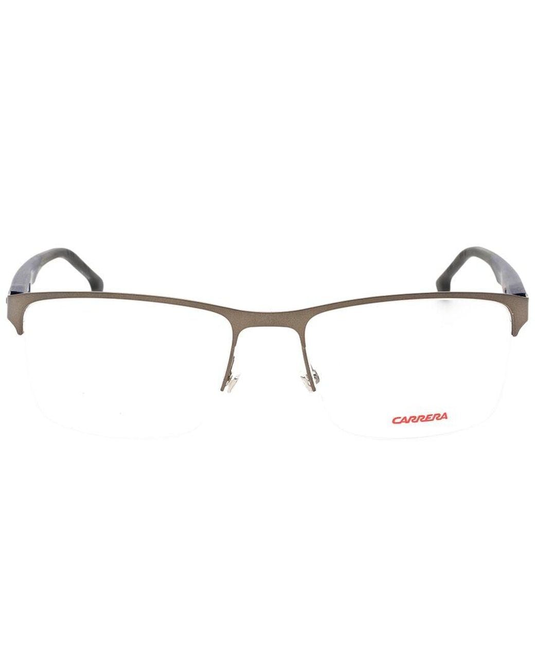 Carrera White 8870 55Mm Optical Frames for men